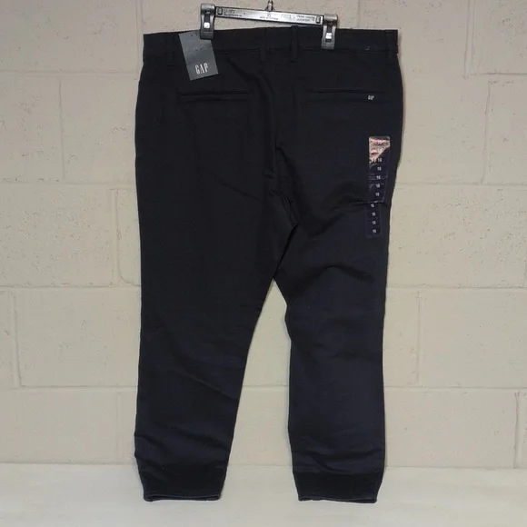 GAP Classic Navy Blue Casual Pants, Stretch Skinny, Size 16 NWT - Picture 7 of 9
